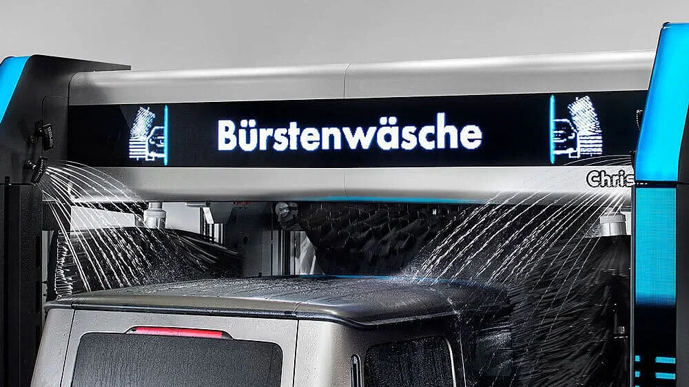 Bürstenwäsche portique Christ